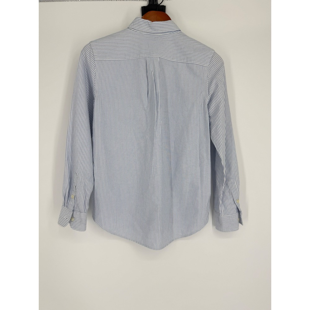 Ralph Lauren Boys Button Down Shirt Large Striped Oxford Preppy Classic - Picture 7 of 13